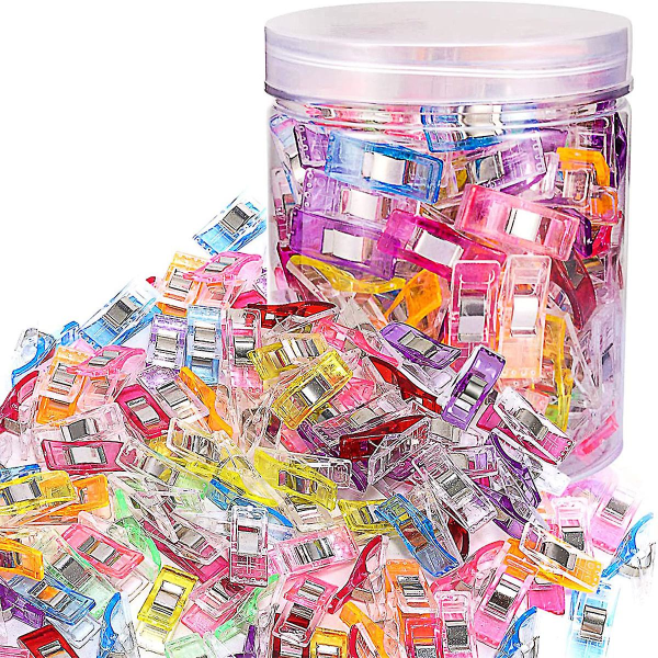 Paket med 60 clips för sömnad Quiltning Crafting Wonder Clips, craft Clips