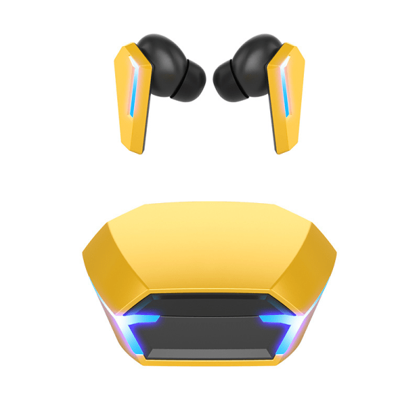 Hörlurar Bluetooth hörlurar Brusreducerande M10 Mobilspel Trådlöst In-ear Gaming Bluetooth hörlurar yellow