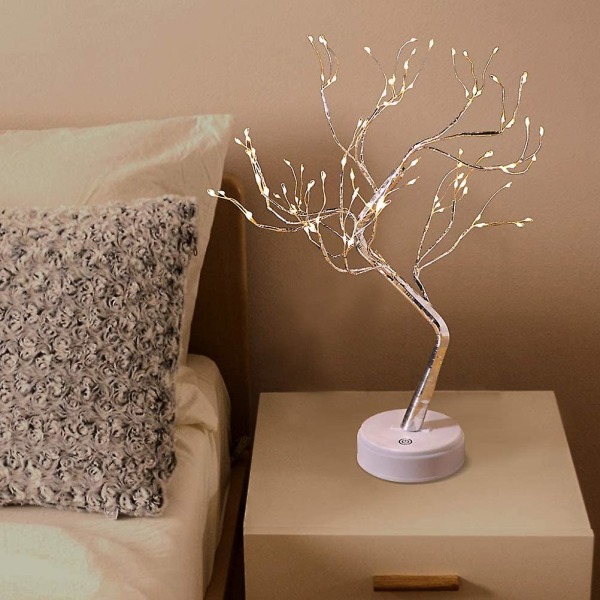 Bonsai Tree Light, Bords Fairy Light, Spirit Tree Diy Artificiell Ljusdekoration, Hem Sovrum Skrivbordsdekoration Nattljus med 108 lysdioder