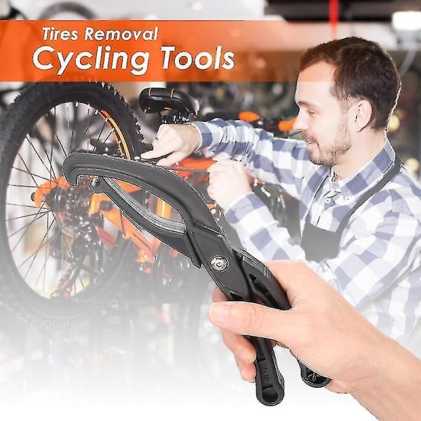 Cykeldäck pick-up tång däcknyckel professionell däckklämma skadar inte fälgen för däckreparationsverktyg