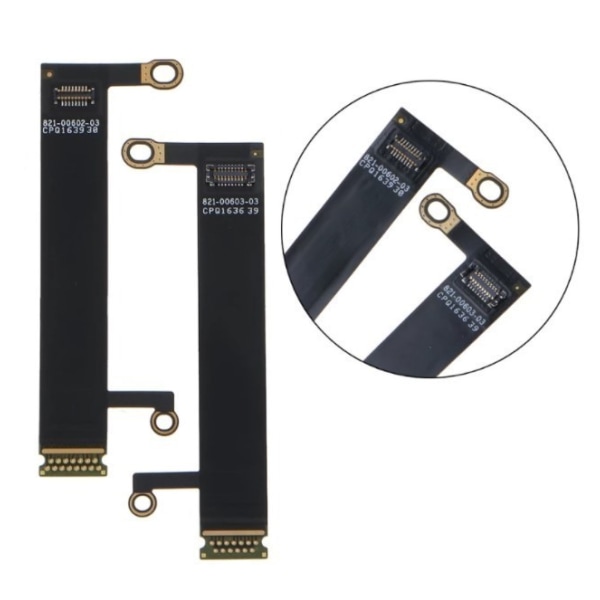 Kompatibel med Macbook Pro 15 tum A1707 A1990 LCD-skärm Bakgrundsbelyst kabel LED-ljus