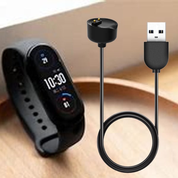 Laddare Ersättning för Xiaomi Mi Band 5 6 7 NFC Smartwatch USB Magnetisk Laddningskabel