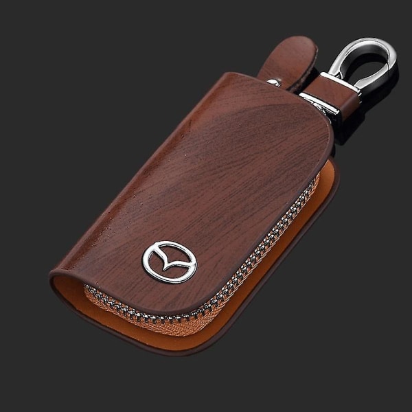 Bilnyckelväska Case för Mazda-logotyp Biltillbehör Nyckelhållare