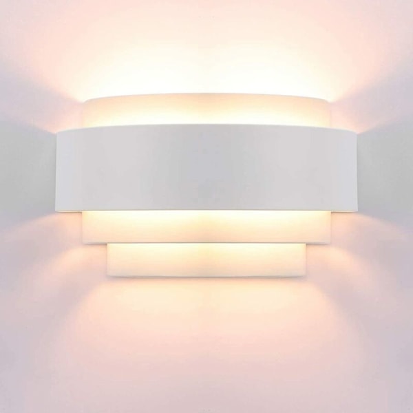 LED-vägglampor Vägglampa inomhus Enkel design metallljus，lampa ingår ej