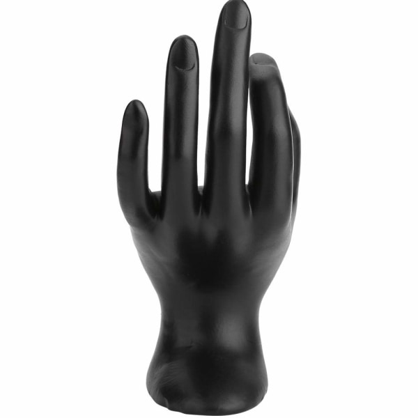 Smyckesställ, svart Hand OK Gesture Ring Display Stand (Harts)
