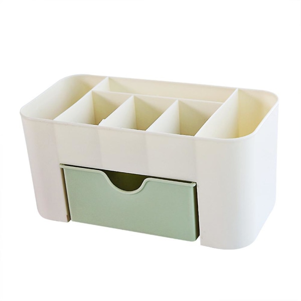 Lådatyp Plastpennahink med stor kapacitet för flera funktioner Lämplig för sovsal i hemmet green