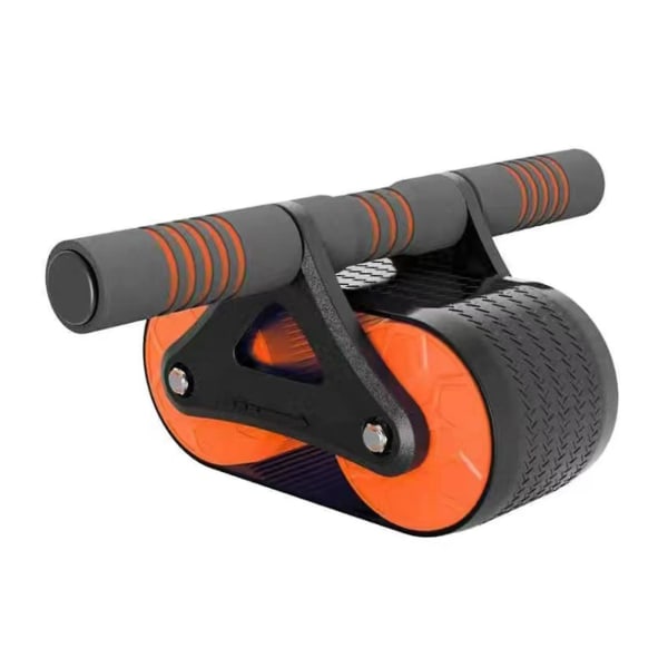 Abdominal Wheel Automatisk Rebound Magmuskler Fitness Curling Auxiliary Gods Men Hem orange