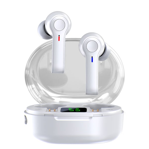 R22 True Wireless Bluetooth Headset 5.0 Sports Business In-Ear-hörlurar white