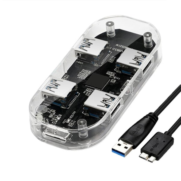 USB Hub Adapter Multi USB 3.0 4 Ports Splitter För PC Laptop Notebook Receiver