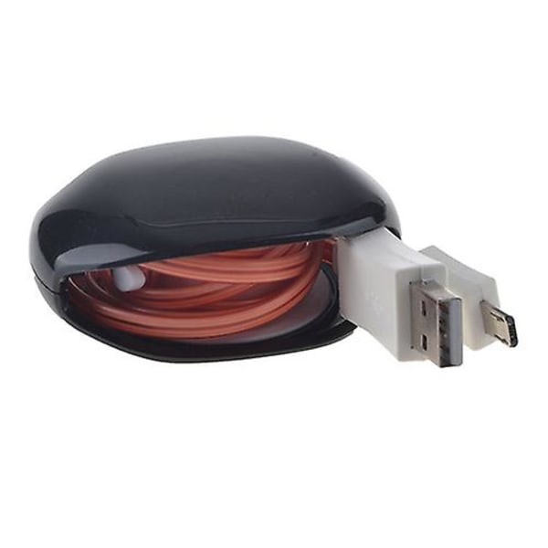 Automatisk hörlurssladdlindning USB kabelupprullare Organizer Prydliga slipsar för smartphone