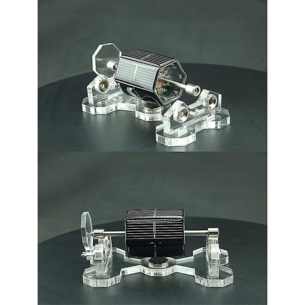 Hexagon Solar Magnetic Levitation Mendocino Motor Horisontell Levitation Stand Pedagogisk modell Present