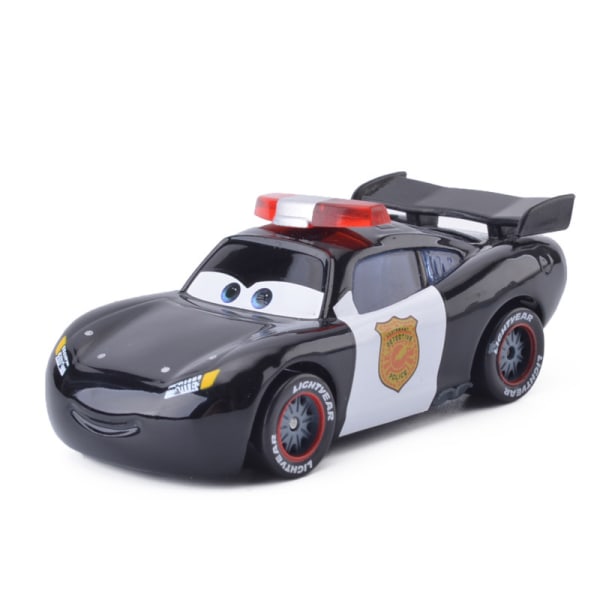 Bilar 2 barns legering bil modell leksaksracer McQueen polisbil polisbil