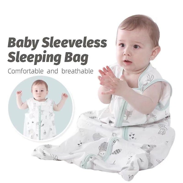 ,ärmlös Baby Sovsäck Sovsäck 82cm För Tjej Pojke Nyfödd