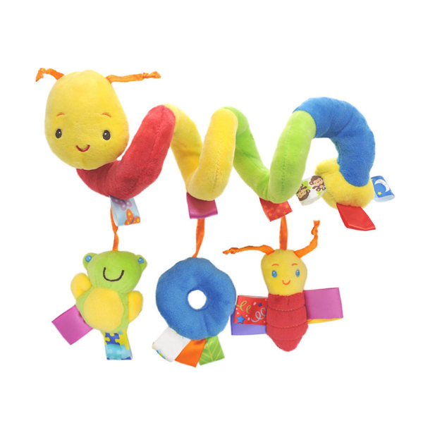 Hängande leksaker för baby Färgglada tecknade plyschleksaker Baby leksaker