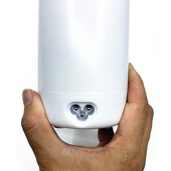 Bärbar rese-elektrisk vattenkokare Mini termos Snabbkokande tekanna, vit