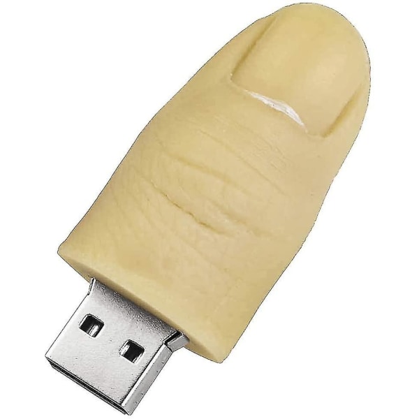 32gb USB minne Höghastighets Silikon Memory Stick Tecknad Memory Stick Flash Memory Stick Pen Drive Bärbar dator PC Windows (32gb. Finger)