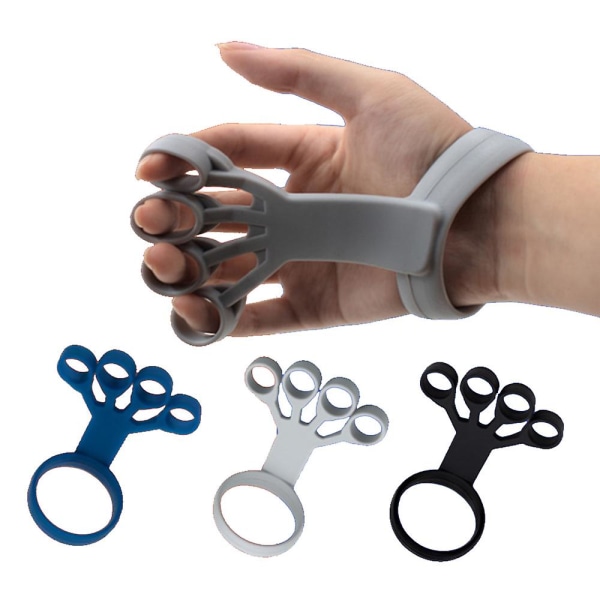 Silikon Grip Device Finger Träning Bår Artrit Hand Grip Trainer Stärka rehabiliteringsträning för att lindra smärta