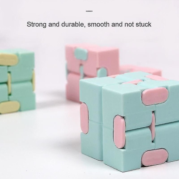 Leksaker Pussel Avlasta Maze Dekompression Magic Cube Square Stress pink