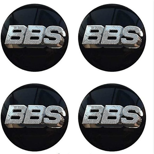 Bbs Wheel Center Caps Emblem 4 Styck Set 65mmbbs Bil Cap Logo Badge