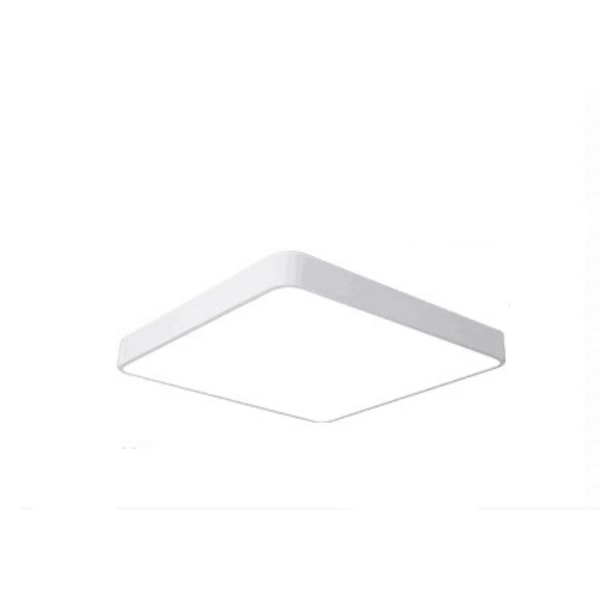 Modern LED-taklampa fyrkantig energisparande för vardagsrummet i hemmet white