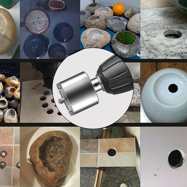 9 stycken set i marmor hårdmetalllegering för gör-det-självhushållsunderhåll