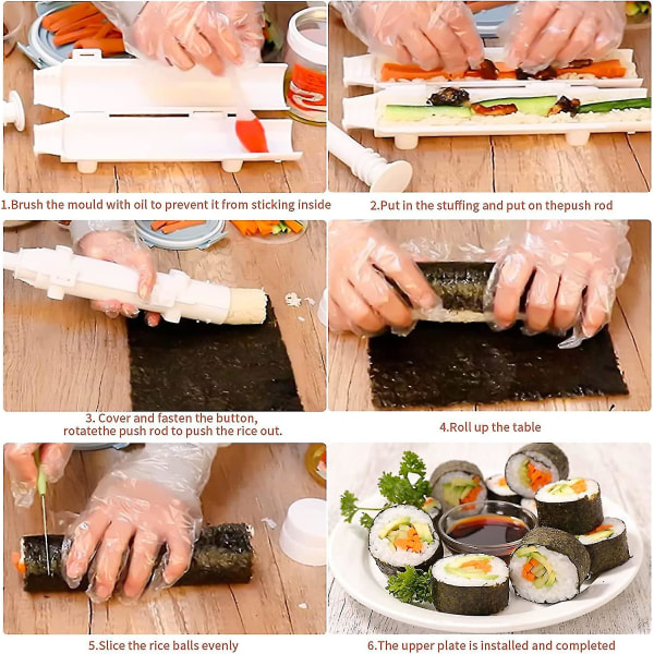 Sushi Rollers, Sushi Diy Machine, Sushi Roller Machine, Vegetable Roll Köttrullningsverktyg