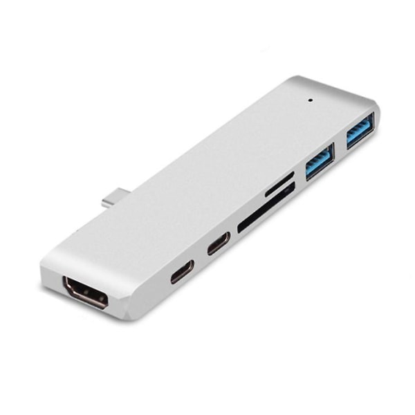 USB Hub Macbook Hub Tf+sd-kortläsare Typ C Hub Type-c USB C Macbook Pro Till Hdmi