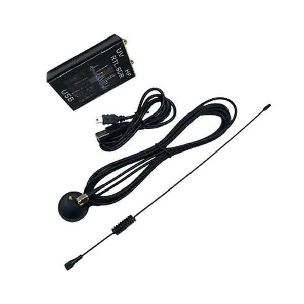 Ham Radio Receiver 100khz-1,7ghz Full Band Uv Hf -sdr USB Rtlsdr USB Dongel Med Rtl2832u R820t2 Sd