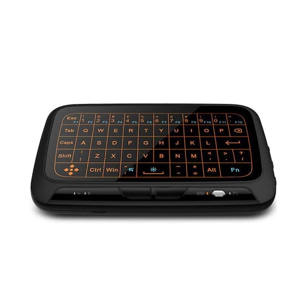 H18 Plus trådlöst tangentbord Fullständig pekplatta Air Mouse Tangentbord Pekplatta Bakgrundsbelysning Tangentbord