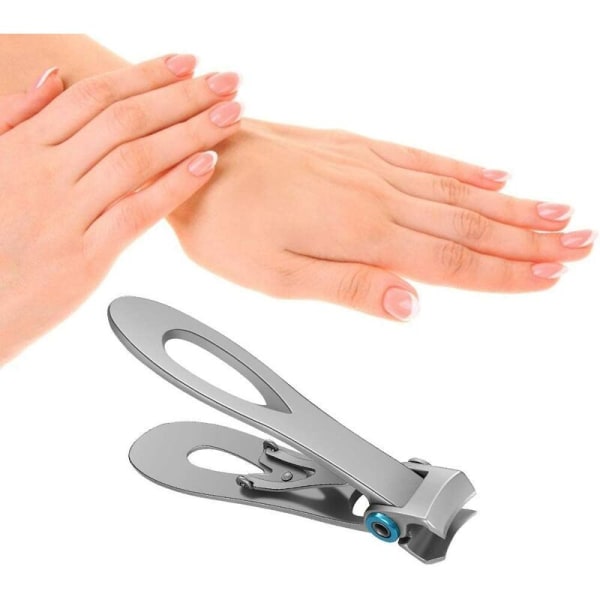 Nagelklippare för tjocka naglar, 15 mm bred käköppning rostfritt stål män kvinnor senior vuxna, 1 enhet (pack 1)