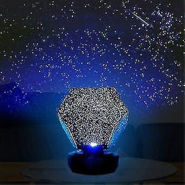 Rotera och spela stjärnhimmel projektionslampa stjärna romantisk stjärnhimmel  lampa barns sömn nattlampa 5056 | Fyndiq