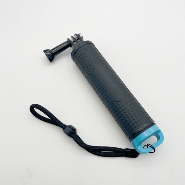 Flytande handgrepp Undervattenshandstick Monopod Selfie Stick Ergonomisk för actionkameror blue