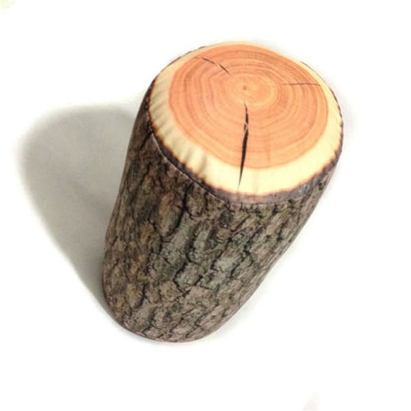 Naturligt trä Design trädstam stock kudde Mjuk stol kuddar