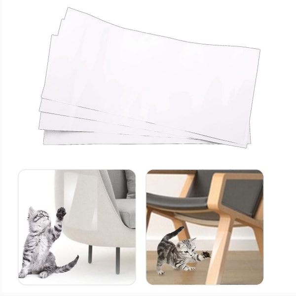 8x möbelskydd som är kompatibelt med kattskrapskydd