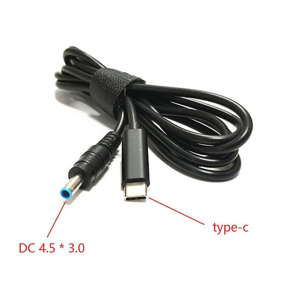 USB Type-c Pd Power Konverter till 4,5x3,0 DC-kontakt Laddningskabel Sladd  För Hp Laptop Notebook Laddare Kontakt 7343 | Fyndiq