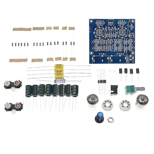 6j1 Valve Tube Preamp Amplifier Audio Board Amplificador Pre-amp Bile Buffer Diy Kit Ac 12v