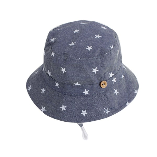 Unisex Baby Barn Solskydd Bucket Hat Flickor Pojkar Bucket Hat Beach Hat Sun Hat gray