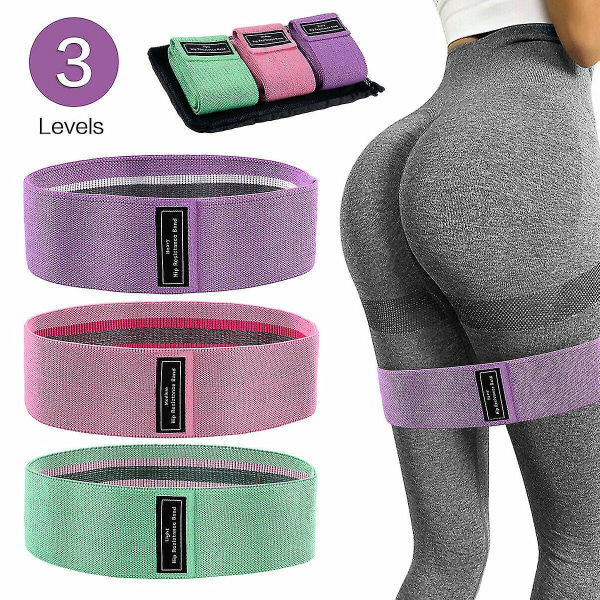 Tyg Hip Resistance Booty Bands Loop Exercise Workout Gym Fitness