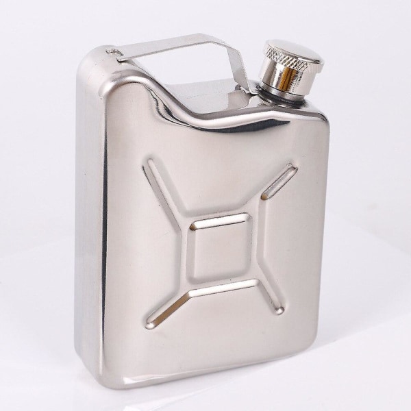 Lyxig liten utomhus hipflask konst bärbar metall hem whisky hipflask bordstillbehör