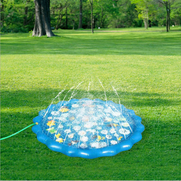 Vattenspraydyna för utomhusgräs, spetsbokstavssprejdyna för barnspel, 170cm