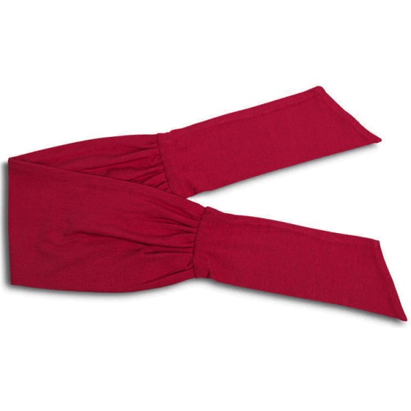 Damhårband Bohemisk stil Pannband Vintage Printed Stretch Sports Yoga Pannband red