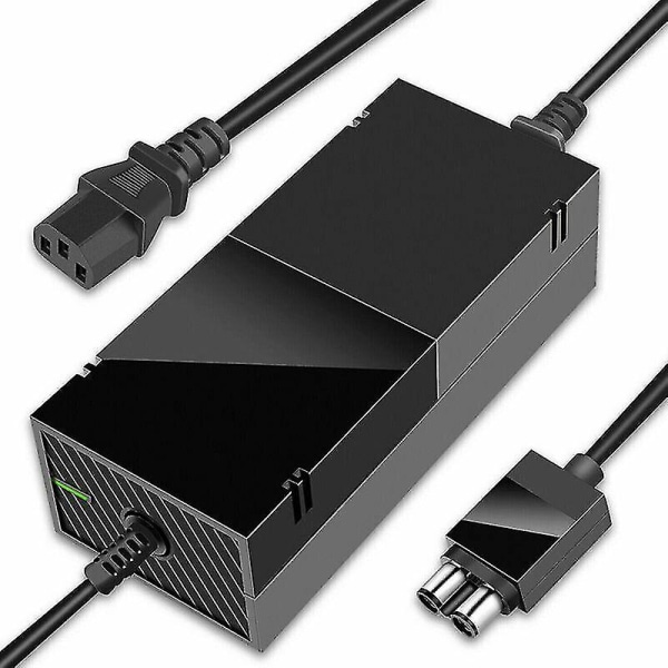 Power AC Adapter Sladd Kabel Brick Passar för Microsoft Xbox One-konsol