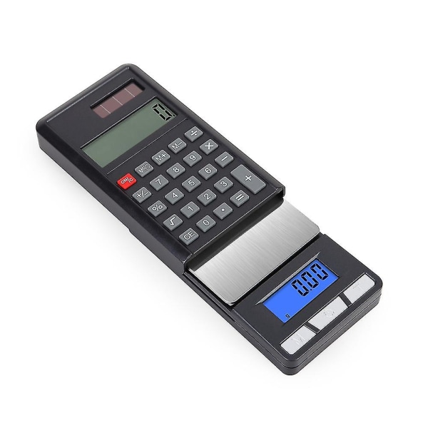2023 Ny 2,2lb/1kg 0,001oz/0,1g Digital Mini Pocket Calculator Våg Bärbara smycken Guldvåg med miniräknare