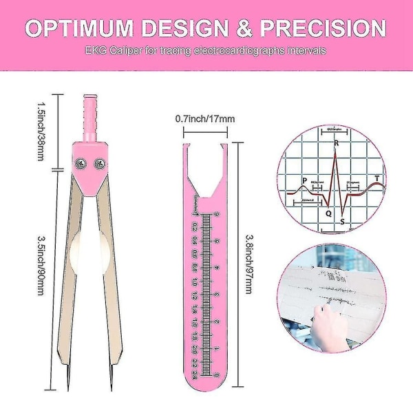 Kompatibel med kompatibel med 2 st Ecg Ekg Bromsok Med ärmar Ekg Bromsok Mätverktyg
