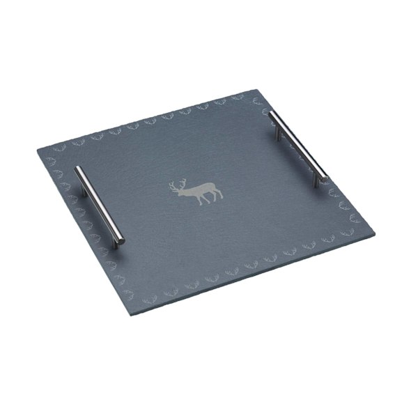 KitchenCraft &quot;We Love Christmas&quot; Slate Platter