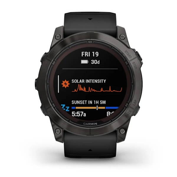 Garmin Fenix® 7X Pro Sapphire Solar | Hiiliky-grey | Musta