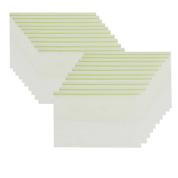 MasterClass Zip Fresh Bags, Set of 20, Medium