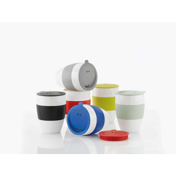 Koziol AROMA TO GO 2.0 Insulated Cup 400ml Raspberry Red