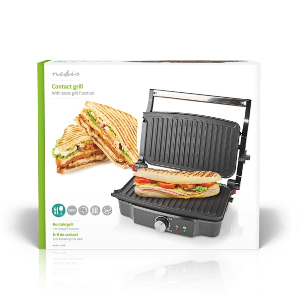 Nedis Contact Grill | 1500W | 27.8 x 17cm Plate