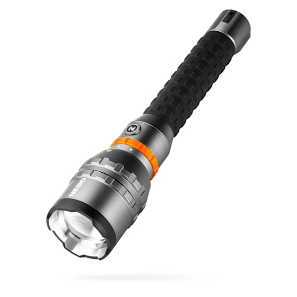 NEBO Davinci&#x2122; 12000 Rechargeable Handheld Flashlight 12000lm | Mag Dial Sort, Grå